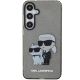 Zaščitni ovitek Karl Lagerfeld Glitter Karl&Choupette Glitter, Samsung Galaxy S24