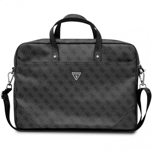 Guess Triangle Logo Black torba za prenosnike do 16"