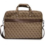 Guess Triangle Logo Brown torba za prenosnike do 16"