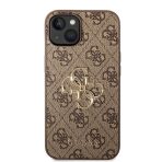 Guess zaščitni ovitek Big Metal Logo 4G Brown Hard Case