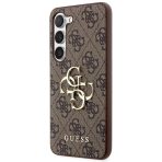 Guess zaščitni ovitek Big Metal Logo 4G Brown Hard Case