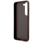 Guess zaščitni ovitek Big Metal Logo 4G Brown Hard Case