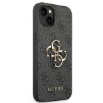 Guess zaščitni ovitek Big Metal Logo 4G Gray Hard Case