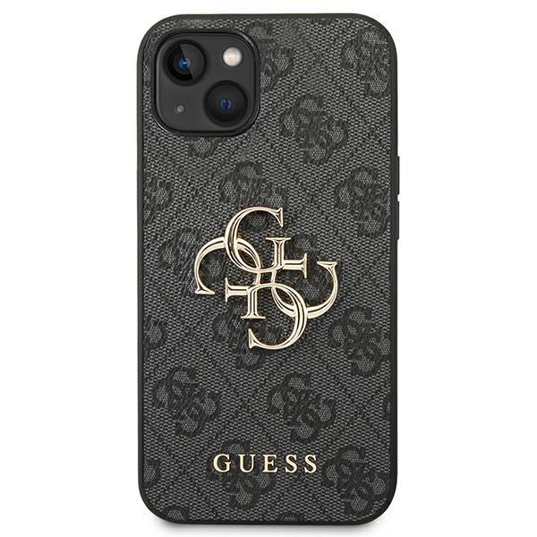 Guess zaščitni ovitek Big Metal Logo 4G Gray Hard Case