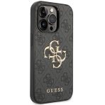 Guess zaščitni ovitek Big Metal Logo 4G Gray Hard Case