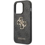 Guess zaščitni ovitek Big Metal Logo 4G Gray Hard Case