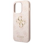 Guess zaščitni ovitek Big Metal Logo 4G Pink Hard Case