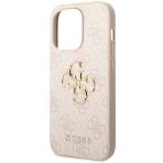 Guess zaščitni ovitek Big Metal Logo 4G Pink Hard Case