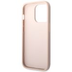 Guess zaščitni ovitek Big Metal Logo 4G Pink Hard Case