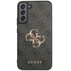 Guess zaščitni ovitek Big Metal Logo Black Hard Case