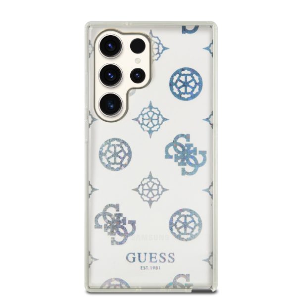 Guess zaščitni ovitek Glitter Peony White