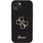 Guess zaščitni ovitek Glitter Script Big 4G Black