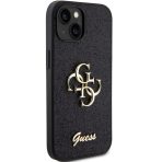 Guess zaščitni ovitek Glitter Script Big 4G Black