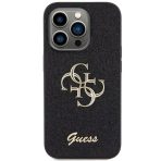 Guess zaščitni ovitek Glitter Script Big 4G Black