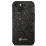 Guess zaščitni ovitek Glitter Script Black