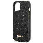 Guess zaščitni ovitek Glitter Script Black