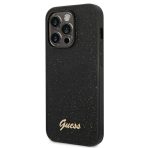 Guess zaščitni ovitek Glitter Script Black