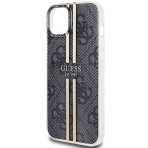 Guess zaščitni ovitek Gold Stripe Gray