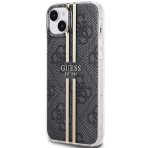 Guess zaščitni ovitek Gold Stripe Gray