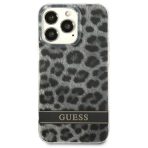 Guess zaščitni ovitek Hardcase Leopard Gray