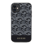 Guess zaščitni ovitek Magsafe  Cube Black