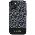 Guess zaščitni ovitek Magsafe  Cube Black