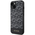 Guess zaščitni ovitek Magsafe  Cube Black