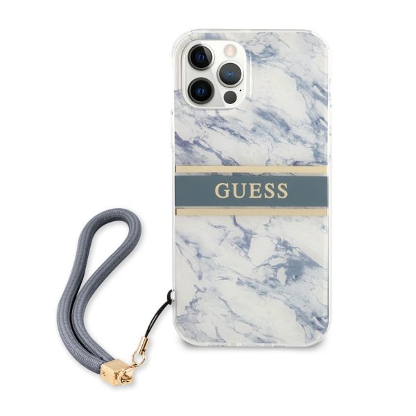 Guess zaščitni ovitek  Marble Blue