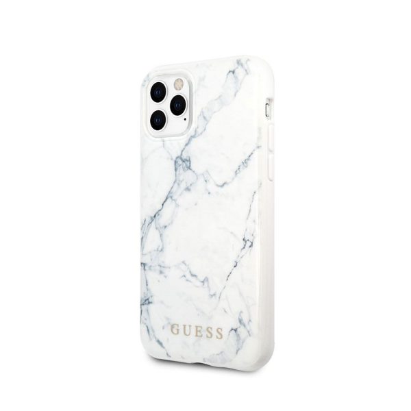 Guess zaščitni ovitek Marble Collection bel