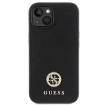 Guess zaščitni ovitek Strass Metal Logo Black