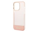 Guess zaščitni ovitek Translucent HardCase Pink