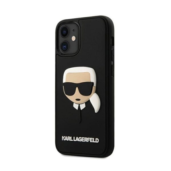 Karl Lagerfeld zaščitni ovitek 3D Karl's Head Black