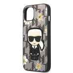 Karl Lagerfeld zaščitni ovitek Flower Ikonik Karl iPhone 13