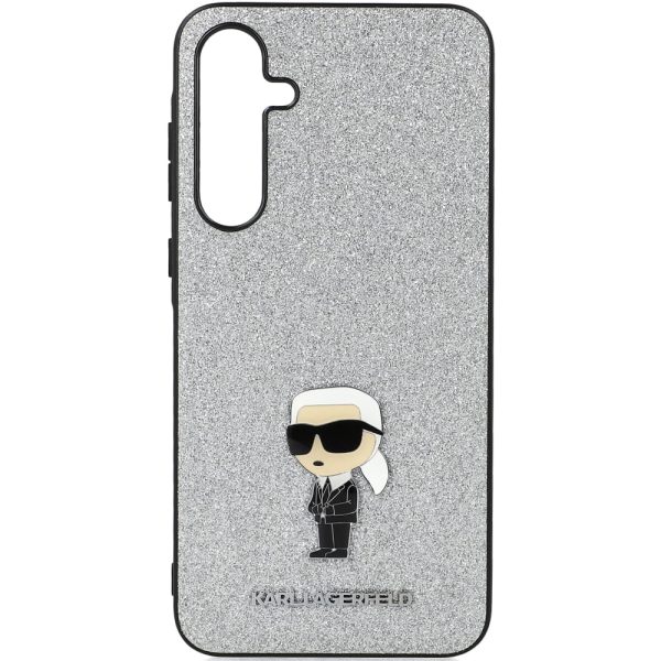 Karl Lagerfeld zaščitni ovitek Glitter Ikonik Metal Silver