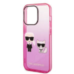 Karl Lagerfeld zaščitni ovitek Karl and Choupette Fun Pink