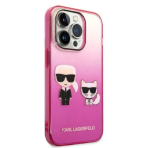 Karl Lagerfeld zaščitni ovitek Karl and Choupette Fun Pink