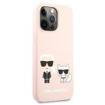 Karl Lagerfeld zaščitni ovitek Karl and Choupette Pink