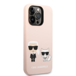 Karl Lagerfeld zaščitni ovitek Karl and Choupette Pink