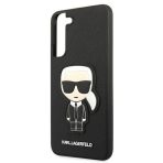 Karl Lagerfeld zaščitni ovitek Saffiano Ikonik Karl's Patch Black