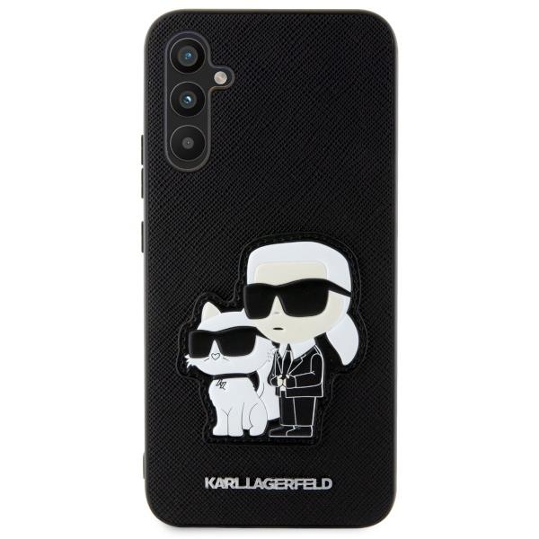 Karl Lagerfeld zaščitni ovitek Saffiano Karl & Choupette Black