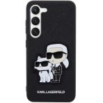 Karl Lagerfeld zaščitni ovitek Saffiano Karl&Choupette Black