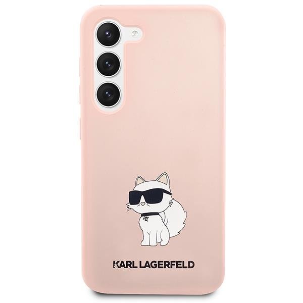 Karl Lagerfeld zaščitni ovitek Silicone Ikonik Body Choupette Pink