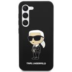 Karl Lagerfeld zaščitni ovitek Silicone Ikonik Hardcase Black