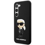 Karl Lagerfeld zaščitni ovitek Silicone Ikonik Hardcase Black