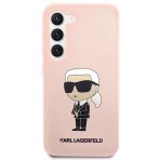 Karl Lagerfeld zaščitni ovitek Silicone Ikonik Hardcase Body Pink