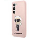 Karl Lagerfeld zaščitni ovitek Silicone Ikonik Hardcase Body Pink