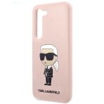 Karl Lagerfeld zaščitni ovitek Silicone Ikonik Hardcase Body Pink