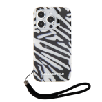 Karl Lagerfeld zaščitni ovitek Zebra Pattern Black