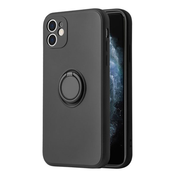 Ovitek Silicone Urbie Black Iphone XR