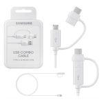 Samsung  podatkovni kabel Combo Type C ali MicroUSB na USB